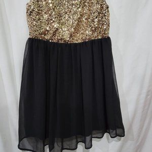 Pinky Sequence Dress